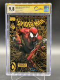Spider-Man #1 Facsimile ClaytonCrain Gold Edition Trade Variant CGC SS 9.8