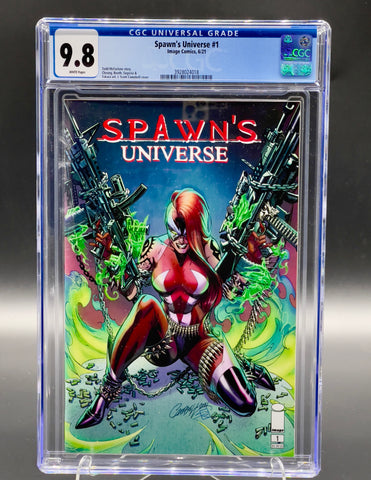 Spawns Universe #1 J Scott Campbell CVR A CGC 9.8