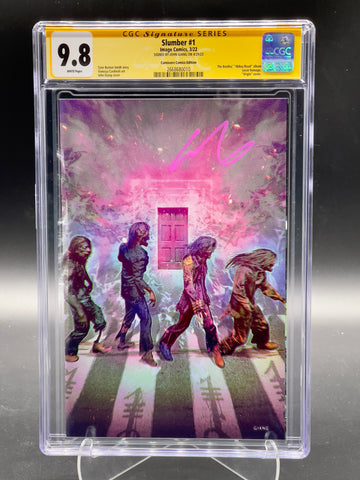 Slumber #1 CGC 9.8 Carnivore Comics Edition John Giang Virgin Cover Abbey Road