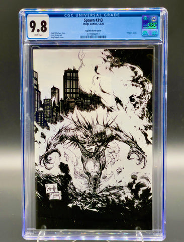 Spawn #313 Greg Capullo Virgin Sketch CGC 9.8