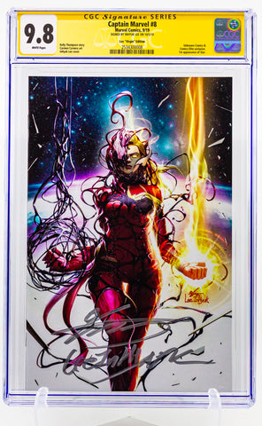 Captain Marvel #8 Inhyuk Lee Virgin Variant CGC SS 9.8
