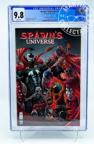 Spawns Universe #1 McFarlane CVR F CGC 9.8