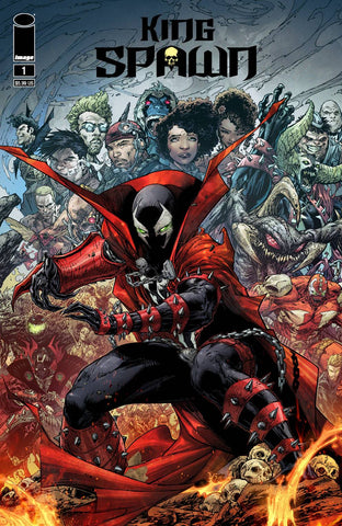 King Spawn #1 Brett Booth CVR F Variant