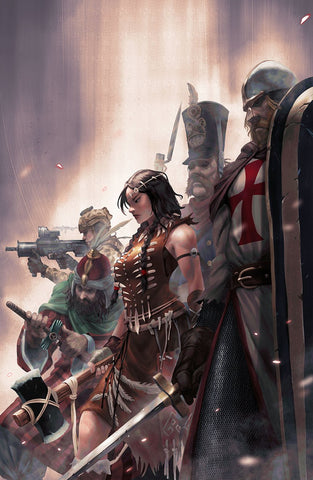 Old Guard: Tales Through Time #1 Santa Fung Virgin Variant