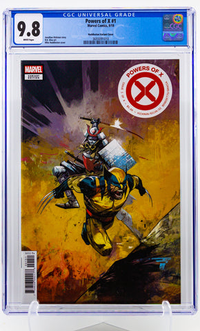 Powers of X #1 Mike Huddleston Variant CGC 9.8