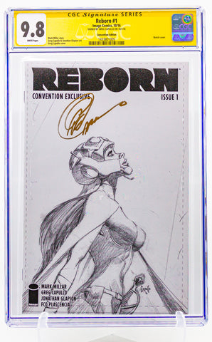 Reborn #1 NYCC Convention Exclusive Sketch Variant CGC SS 9.8