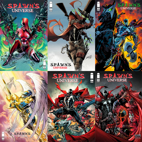 Spawns Universe #1 6 Cover Bundle